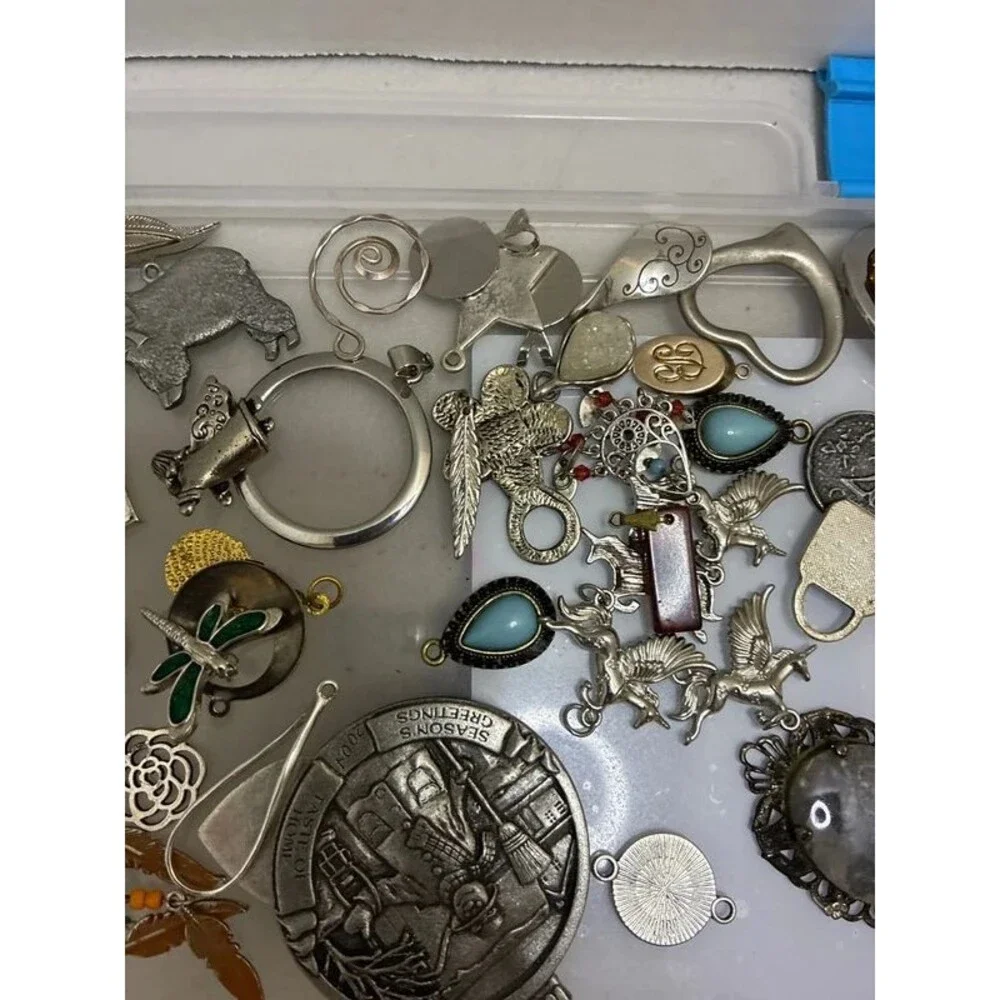 Seed beads and charms